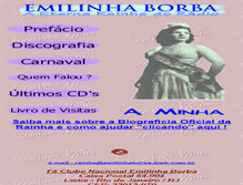 Tablet Screenshot of emilinhaborba.com.br